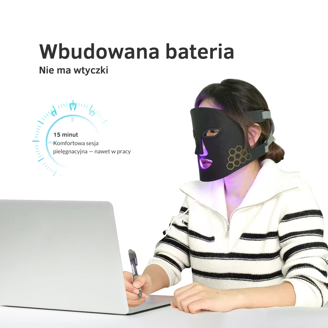 Promienna™ – Domowa pielęgnacja światłem LED